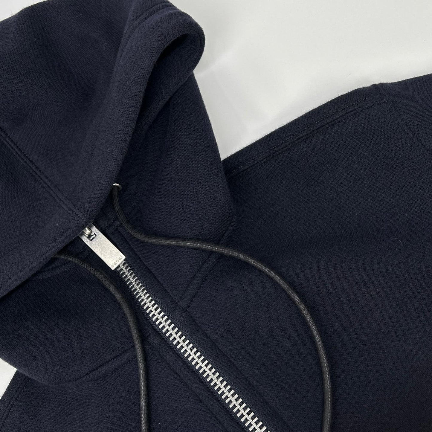 sacai サカイ 23年 23-06681 ネイビー MA-1 Sponge Sweat Hoodie ブルゾン ジャケット