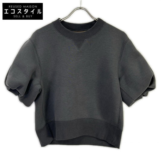 sacai サカイ 24SS 24-07164 グレー Sponge Sweat Pullover トップス
