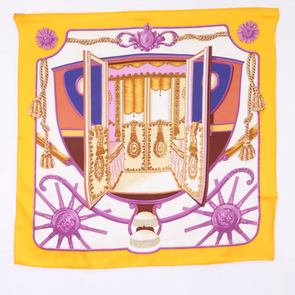 HERMES エルメス 【新品同様】Les Tambours レ・タンブール タンブールの太鼓 シルク スカーフ