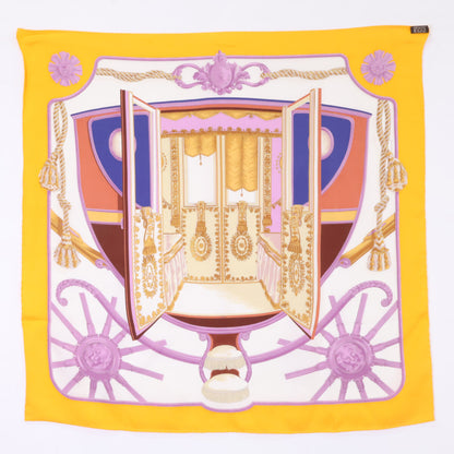 HERMES エルメス 【新品同様】Les Tambours レ・タンブール タンブールの太鼓 シルク スカーフ