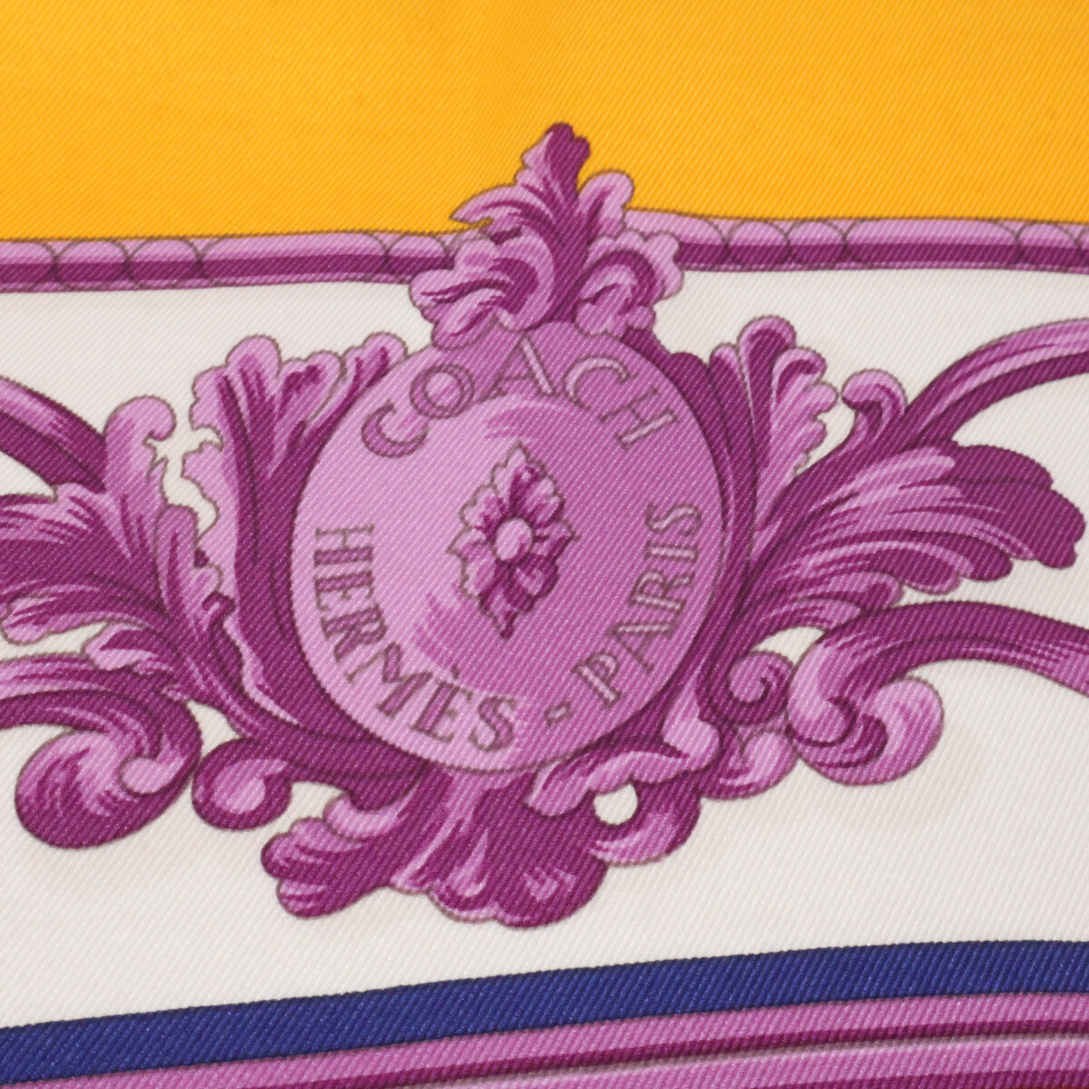 HERMES エルメス 【新品同様】Les Tambours レ・タンブール タンブールの太鼓 シルク スカーフ