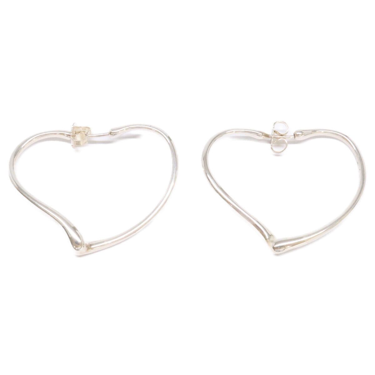 TIFFANY&Co. ティファニー Ag925 ハート フープ ピアス