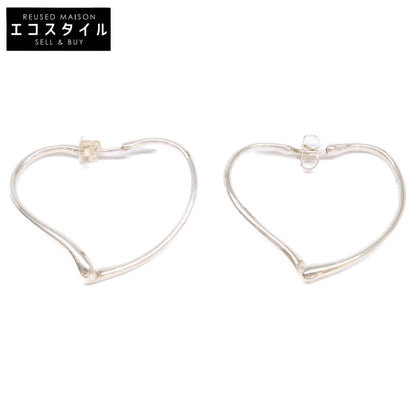 TIFFANY&Co. ティファニー Ag925 ハート フープ ピアス