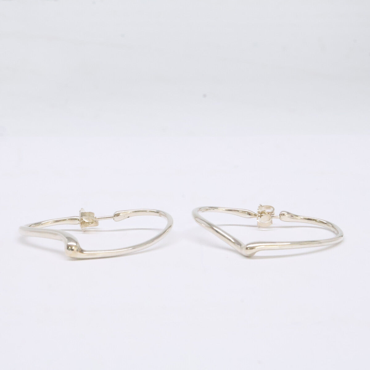 TIFFANY&Co. ティファニー Ag925 ハート フープ ピアス
