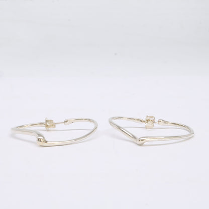TIFFANY&Co. ティファニー Ag925 ハート フープ ピアス