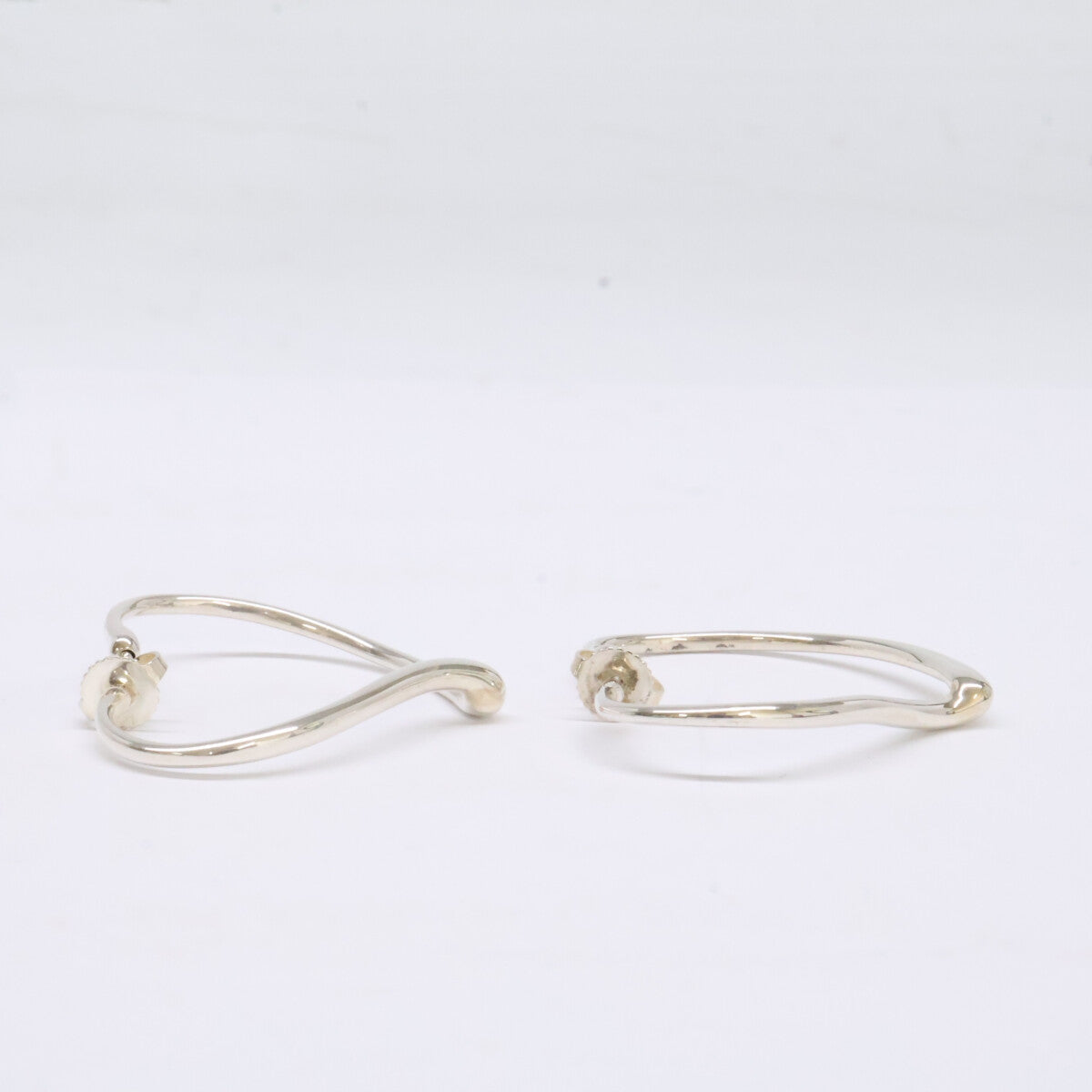 TIFFANY&Co. ティファニー Ag925 ハート フープ ピアス