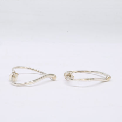 TIFFANY&Co. ティファニー Ag925 ハート フープ ピアス