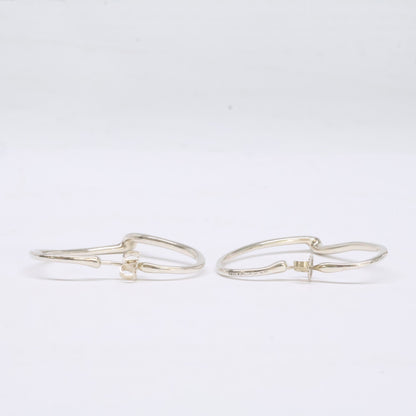 TIFFANY&Co. ティファニー Ag925 ハート フープ ピアス