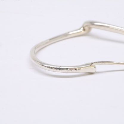 TIFFANY&Co. ティファニー Ag925 ハート フープ ピアス
