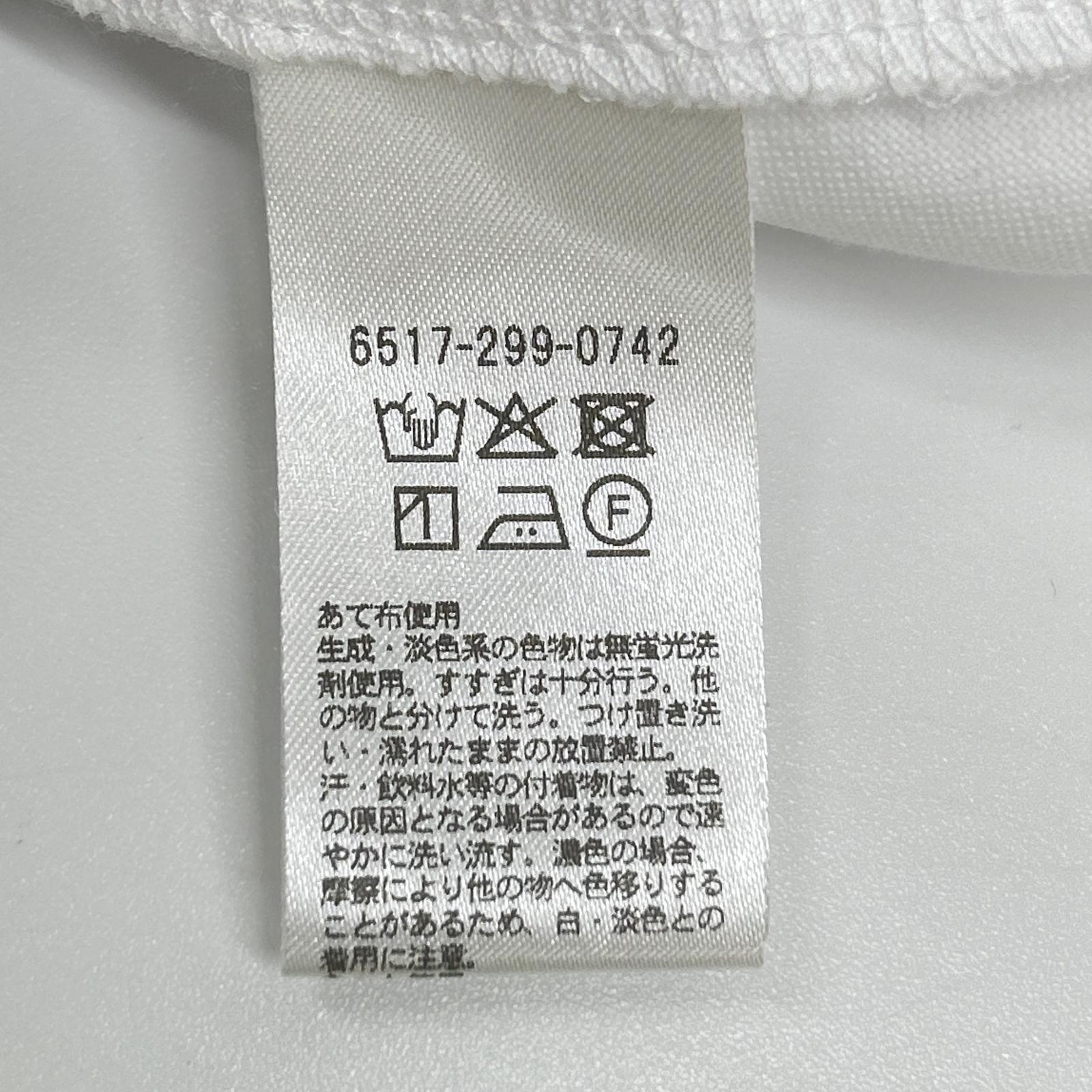 DRAWER ドゥロワー 25SS 6517-299-0742 ホワイト コンビケープブラウス トップス