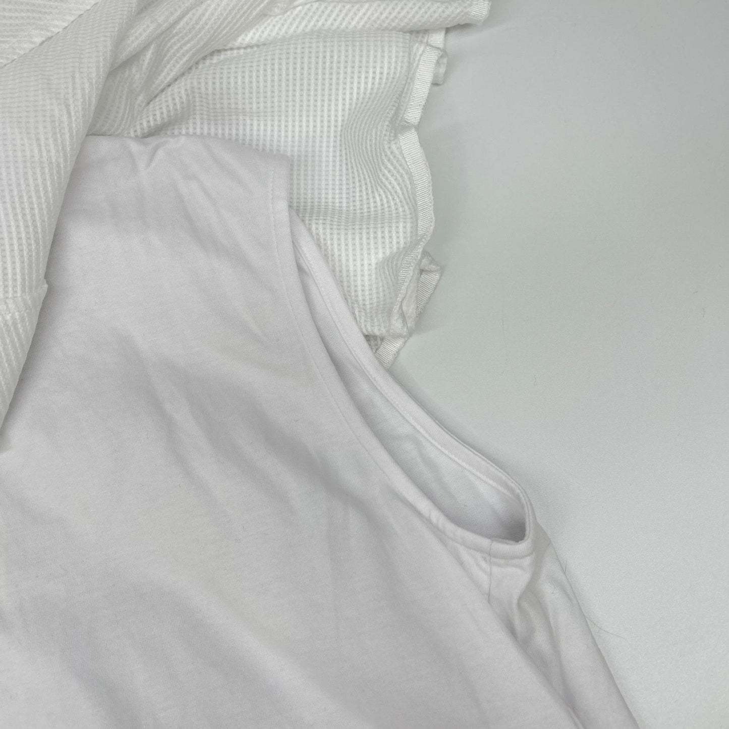 DRAWER 25SS 6517-299-0742 white combination cape blouse