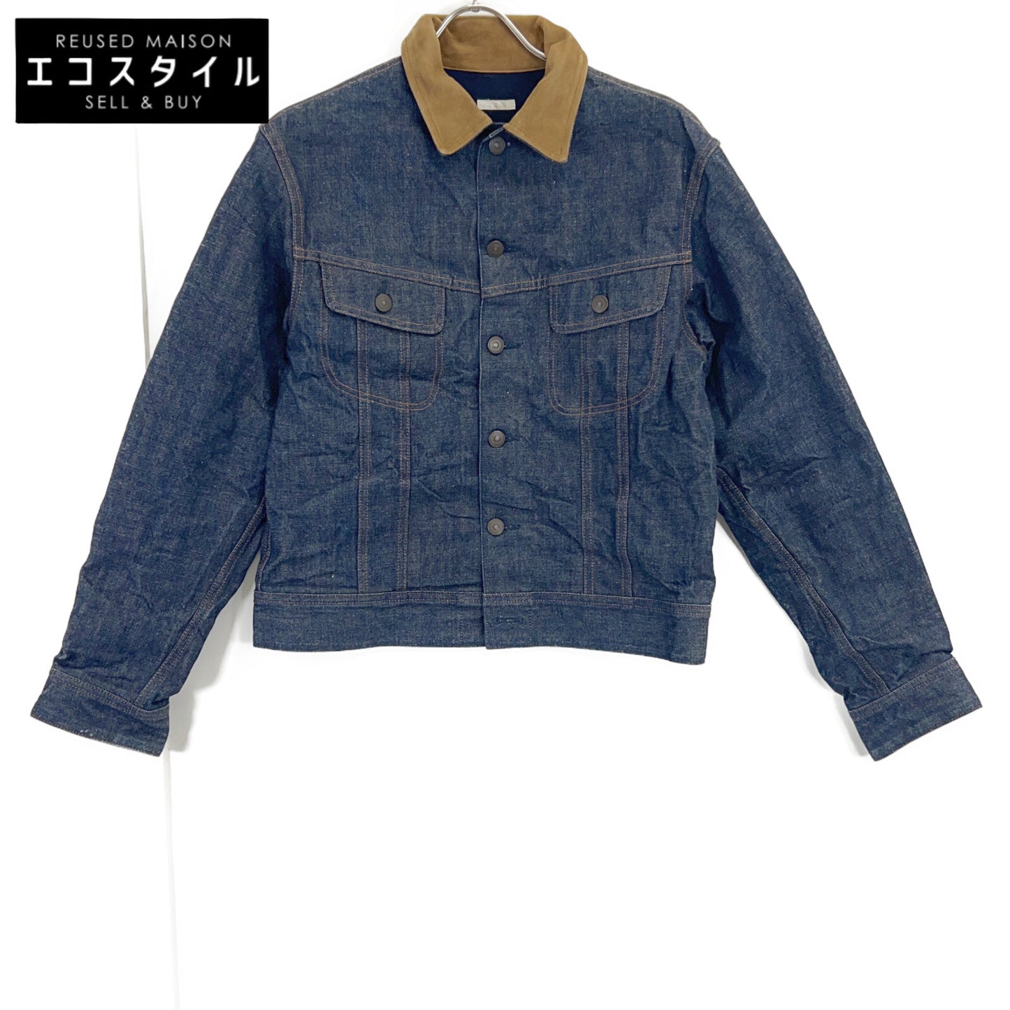 COMOLI コモリ 16AW J03-01010 インディゴ デニムG.I.ジャケット ジャケット