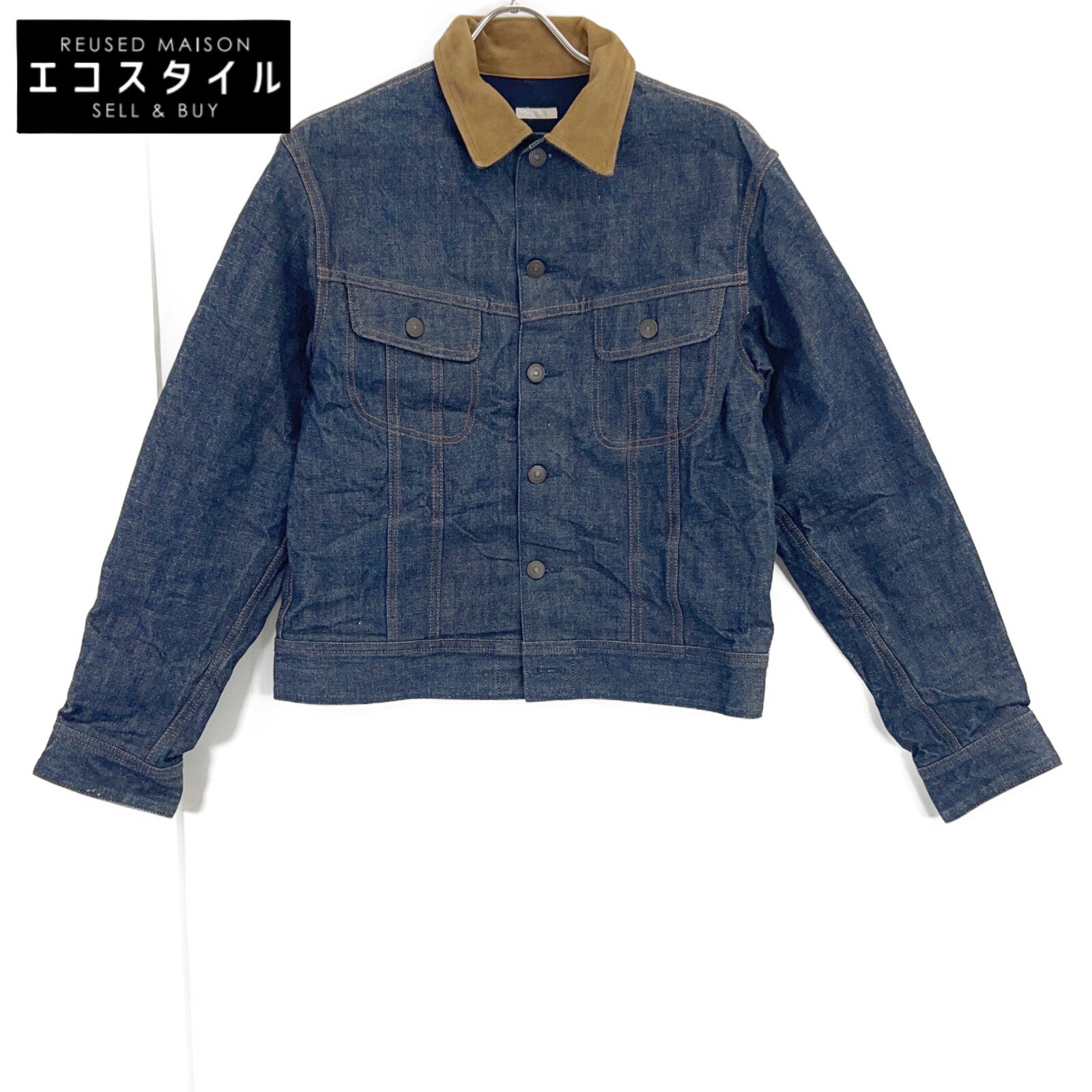 COMOLI コモリ 16AW J03-01010 インディゴ デニムG.I.ジャケット ジャケット
