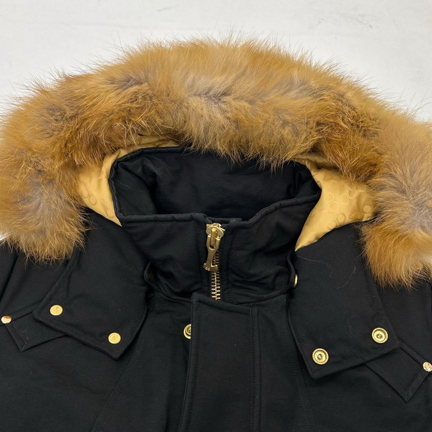 MOOSE KNUCKLES ムースナックルズ M-69836 ブラック STAG LAKE PARKA ダウンコート コート
