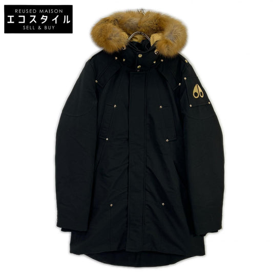MOOSE KNUCKLES Moose Knuckles M-69836 Black STAG LAKE PARKA Down Coat Coat