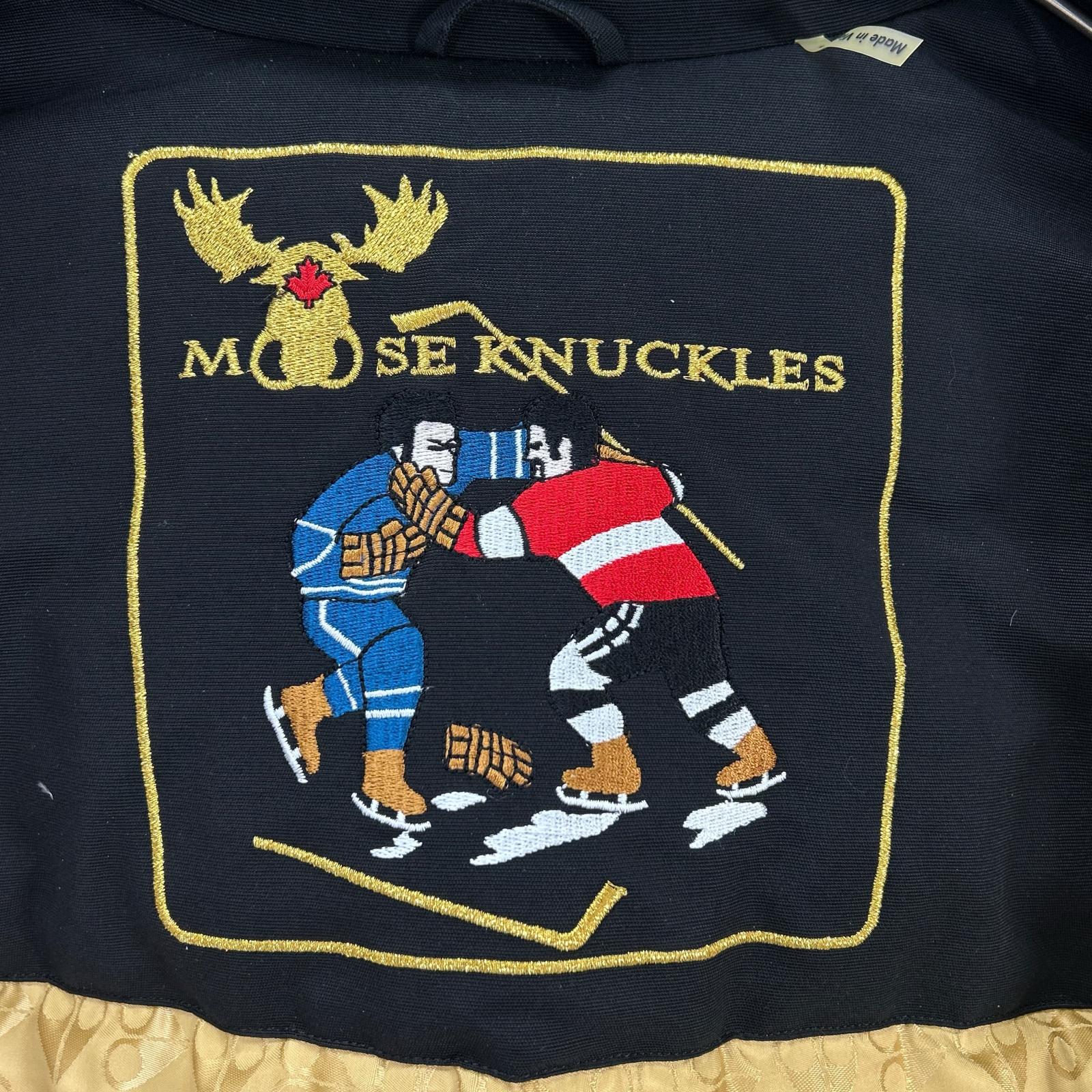 MOOSE KNUCKLES ムースナックルズ M-69836 ブラック STAG LAKE PARKA ダウンコート コート