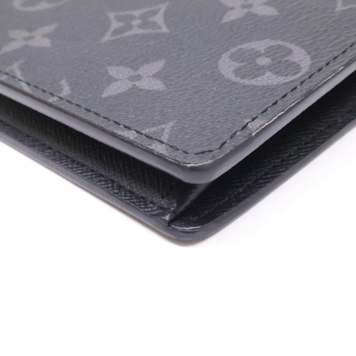 LOUIS VUITTON ルイヴィトン 【美品】M61697 ポルトフォイユ・ブラザ モノグラム・エクリプス 長財布 長財布（小銭入れあり）