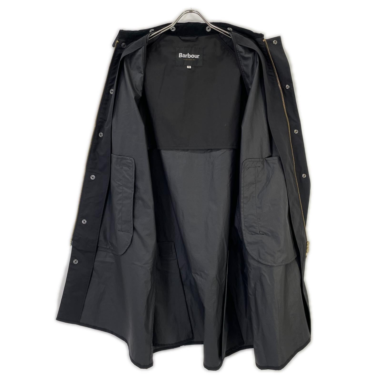 Barbour バブアー 231MCAG003 ブラック EXMOOR JAPAN LIMITD ロングコート コート