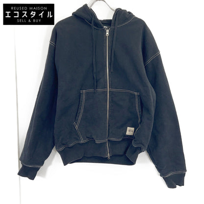 stussy ステューシー 118460 ブラック Double Face Label Full Zip Hoodie トップス