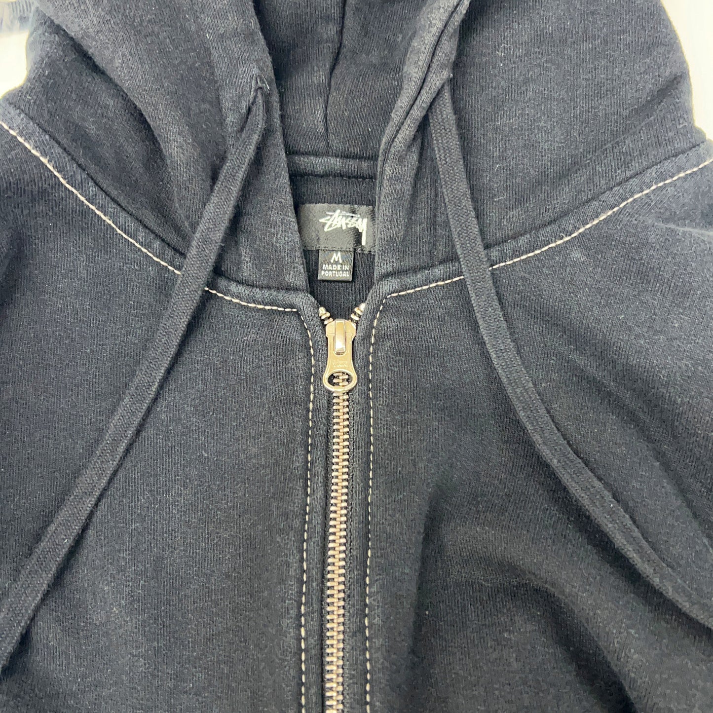 stussy ステューシー 118460 ブラック Double Face Label Full Zip Hoodie トップス