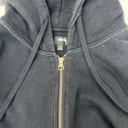 stussy ステューシー 118460 ブラック Double Face Label Full Zip Hoodie トップス
