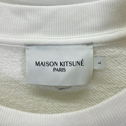 MAISON KITSUNE メゾンキツネ FM00358KM0002 Double Fox Head Patch Classic Sweatshirt トップス