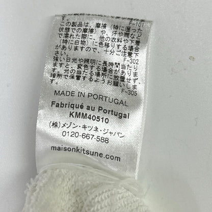 MAISON KITSUNE メゾンキツネ FM00358KM0002 Double Fox Head Patch Classic Sweatshirt トップス