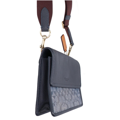 COACH コーチ M2144-C8185 シグネチャーキャンバスｘレザー クロスボディ ショルダーバッグ