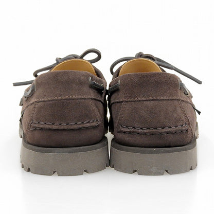 Paraboot パラブーツ 美品 MALO スエード デッキシューズ メンズ ブラウン 7 1/2 シューズ