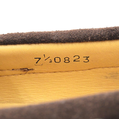 Paraboot パラブーツ 美品 MALO スエード デッキシューズ メンズ ブラウン 7 1/2 シューズ