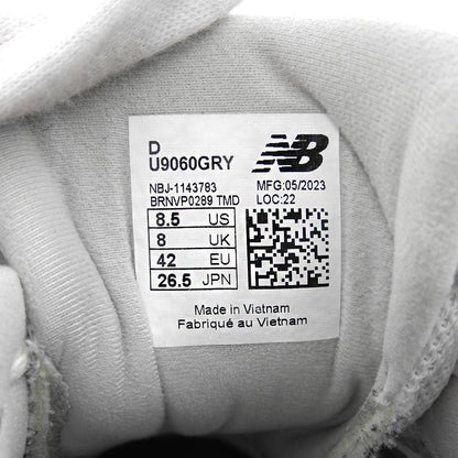 NEW BALANCE ニューバランス スニーカー シューズ メンズ スエード グレー 26.5cm U9060GRY シューズ