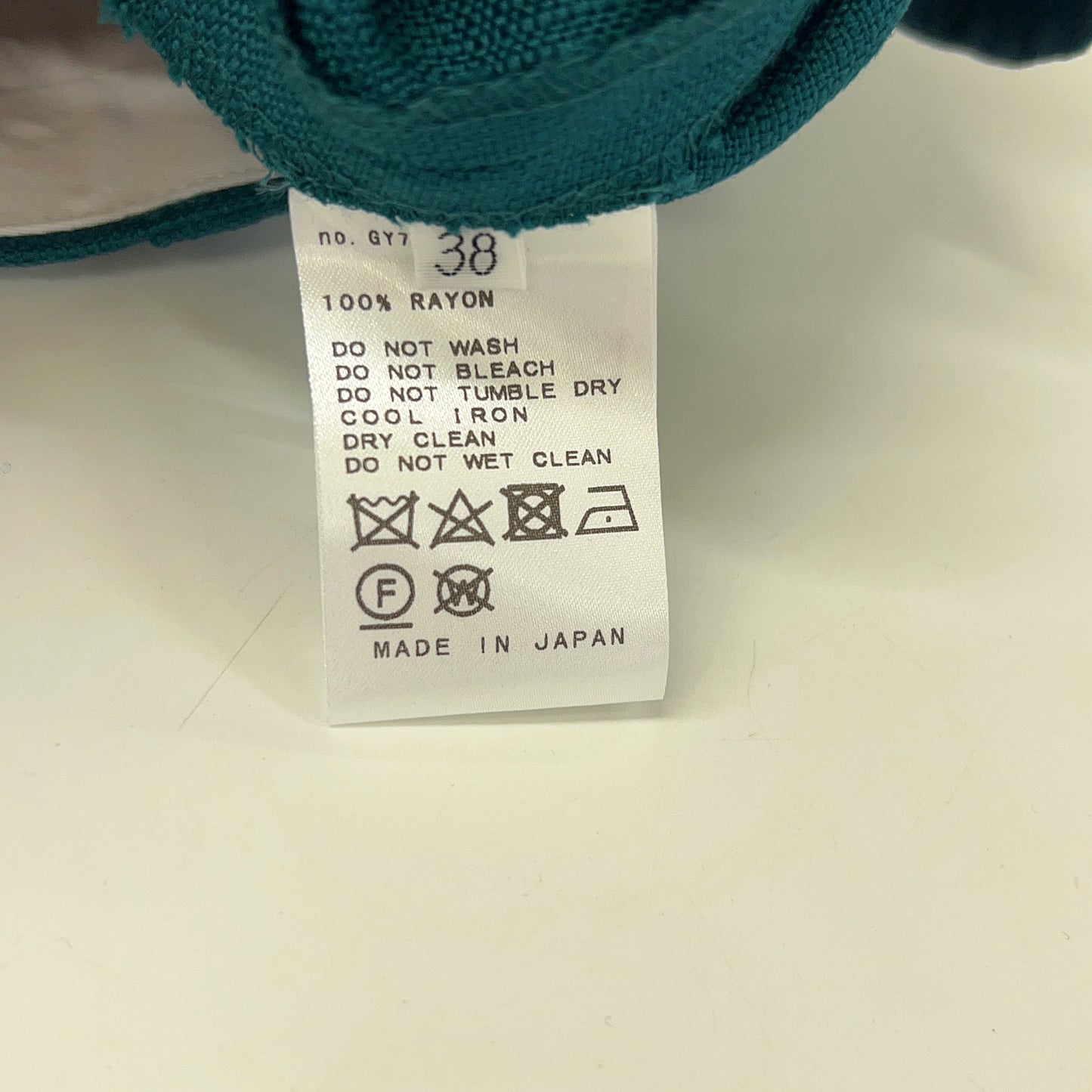 EVERY DAY I LIKE エブリデイアイライク グリーン レーヨン Slim Flare パンツ ボトムス