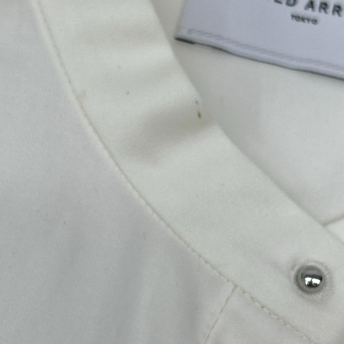 UNITED ARROWS ユナイテッドアローズ 1511-215-1986 ホワイト コットン ブロード バンドカラーシャツ トップス