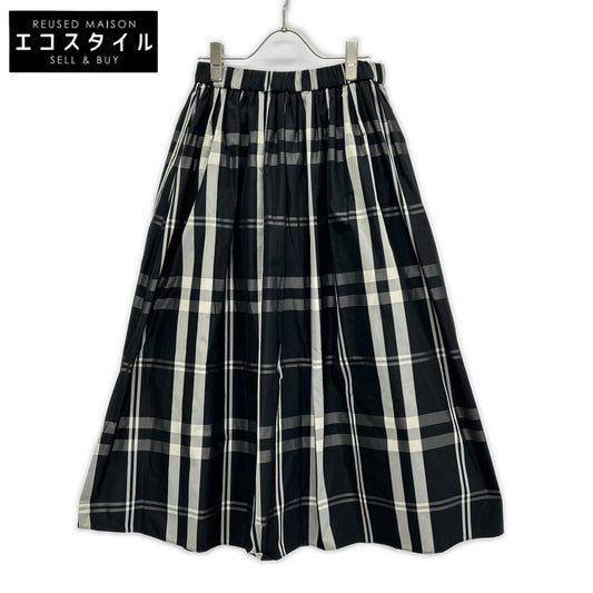 UNITED ARROWS ユナイテッドアローズ 1524-162-5090 ブラック チェック タフタ フレアスカート スカート