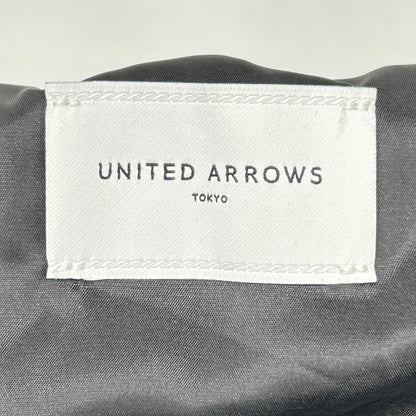 UNITED ARROWS United Arrows 1524-162-5090 Black check taffeta flared skirt skirt