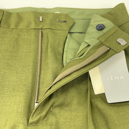 IENA イエナ 25SS カーキ ウォッシャブル カーゴスラックス パンツ ボトムス