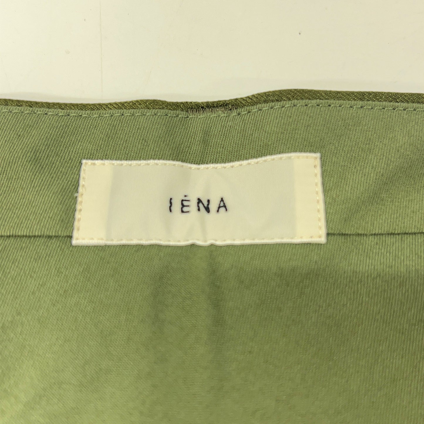 IENA イエナ 25SS カーキ ウォッシャブル カーゴスラックス パンツ ボトムス