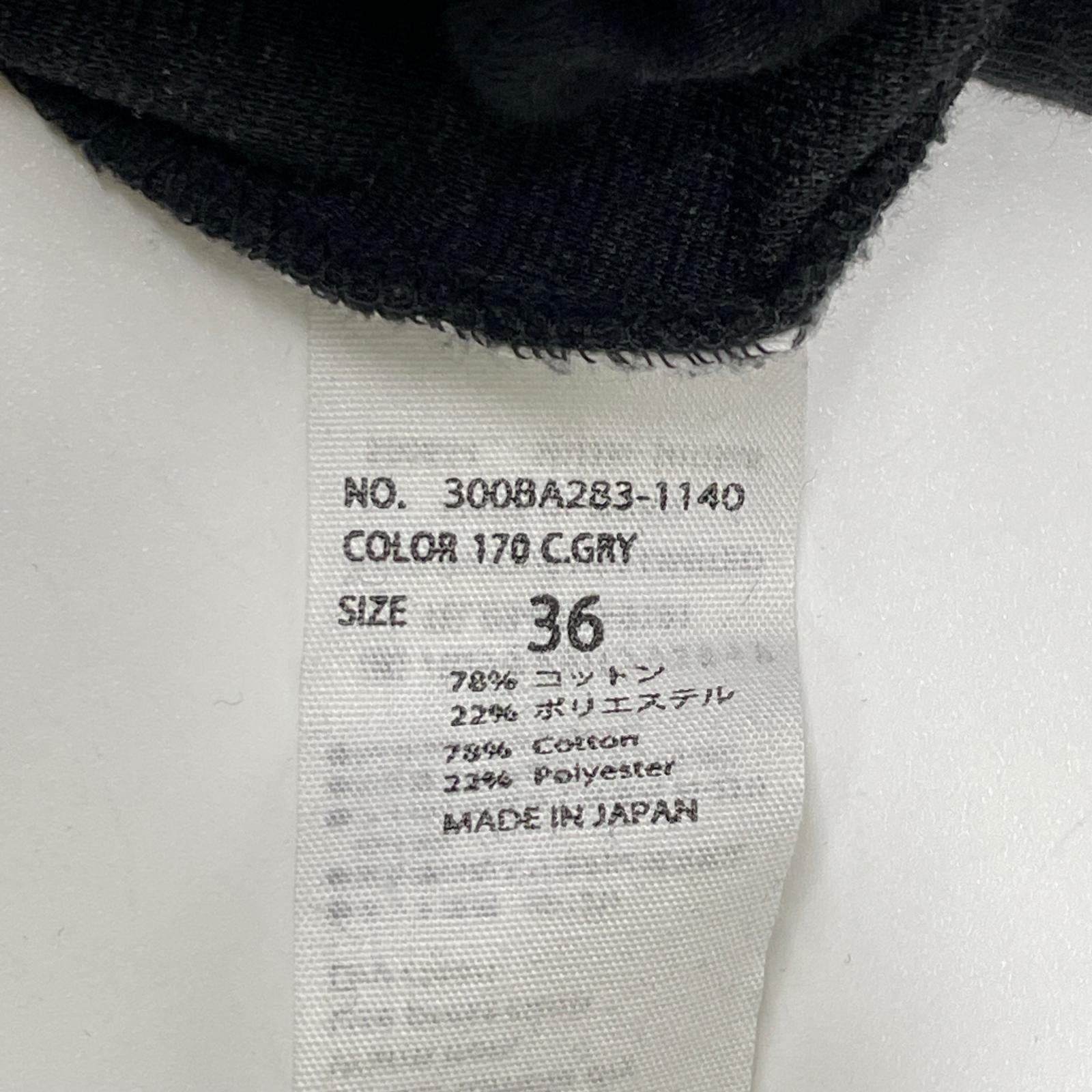 ENFOLD エンフォルド 300BA283-1140 18AW チャコール ポンチセパレートドレスセットアップ スーツ セットアップ