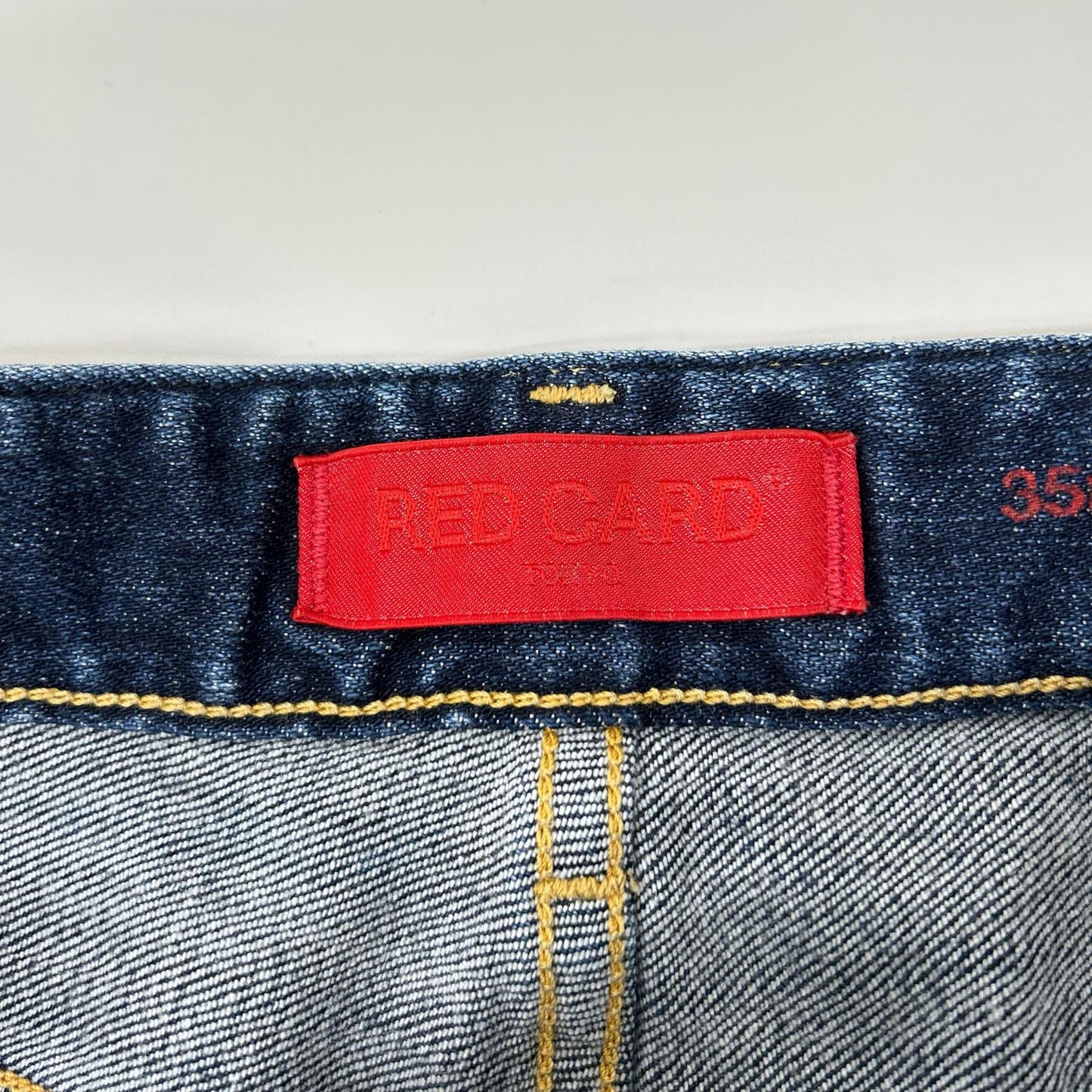 RED CARD レッドカード 26W132 ブルー 35th Anniv. Straight デニムパンツ ボトムス