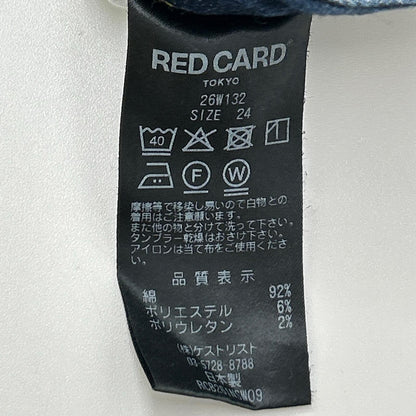 RED CARD レッドカード 26W132 ブルー 35th Anniv. Straight デニムパンツ ボトムス