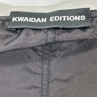 KWAIDAN EDITIONS カイダンエディションズ ブラック ナイロン フーディー コート コート