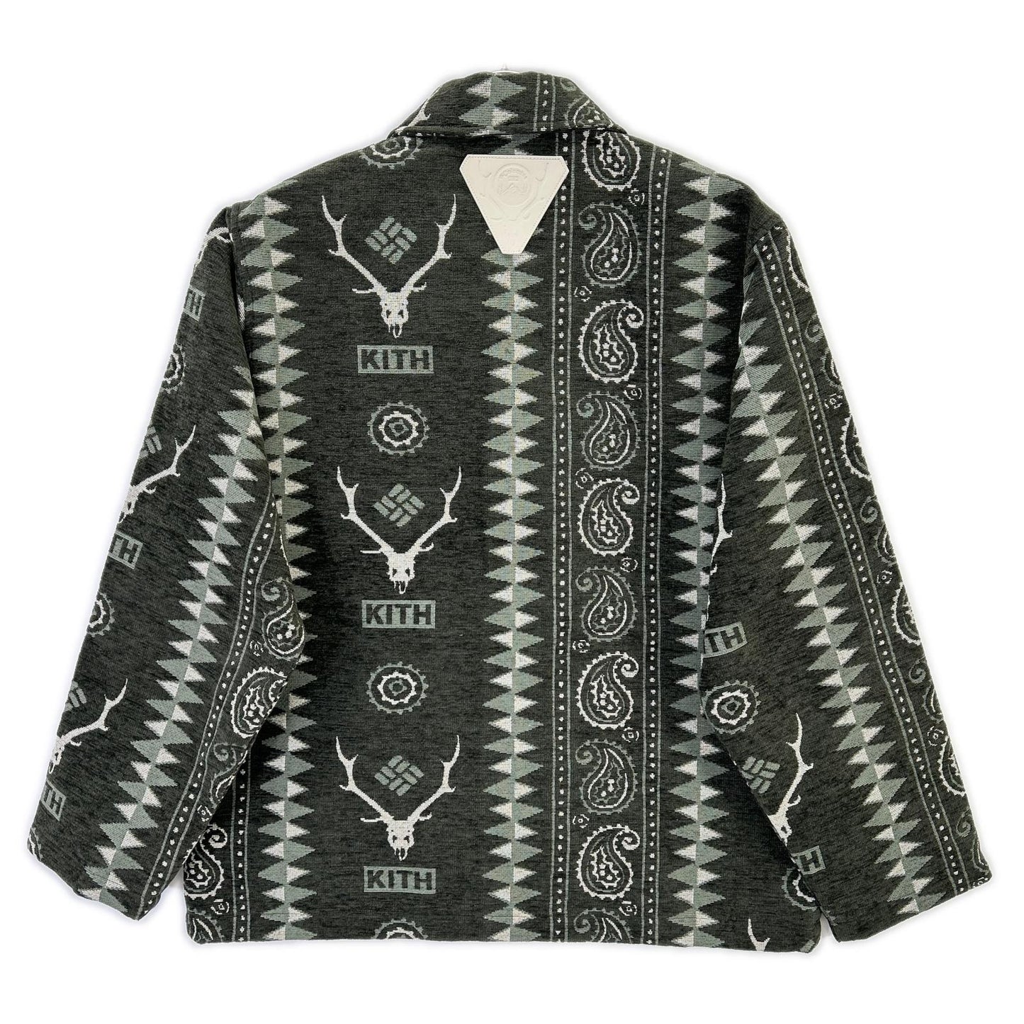 KITH キス Columbia×South2 West8 カーキ Tapester コーチジャケット ジャケット