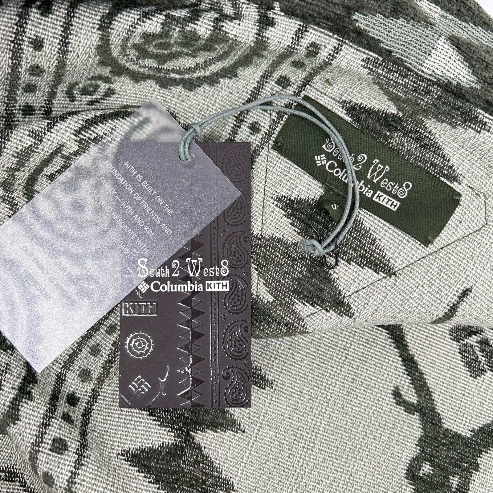 KITH キス Columbia×South2 West8 カーキ Tapester コーチジャケット ジャケット