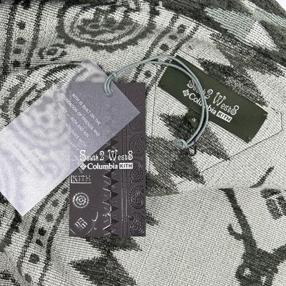 KITH キス Columbia×South2 West8 カーキ Tapester コーチジャケット ジャケット
