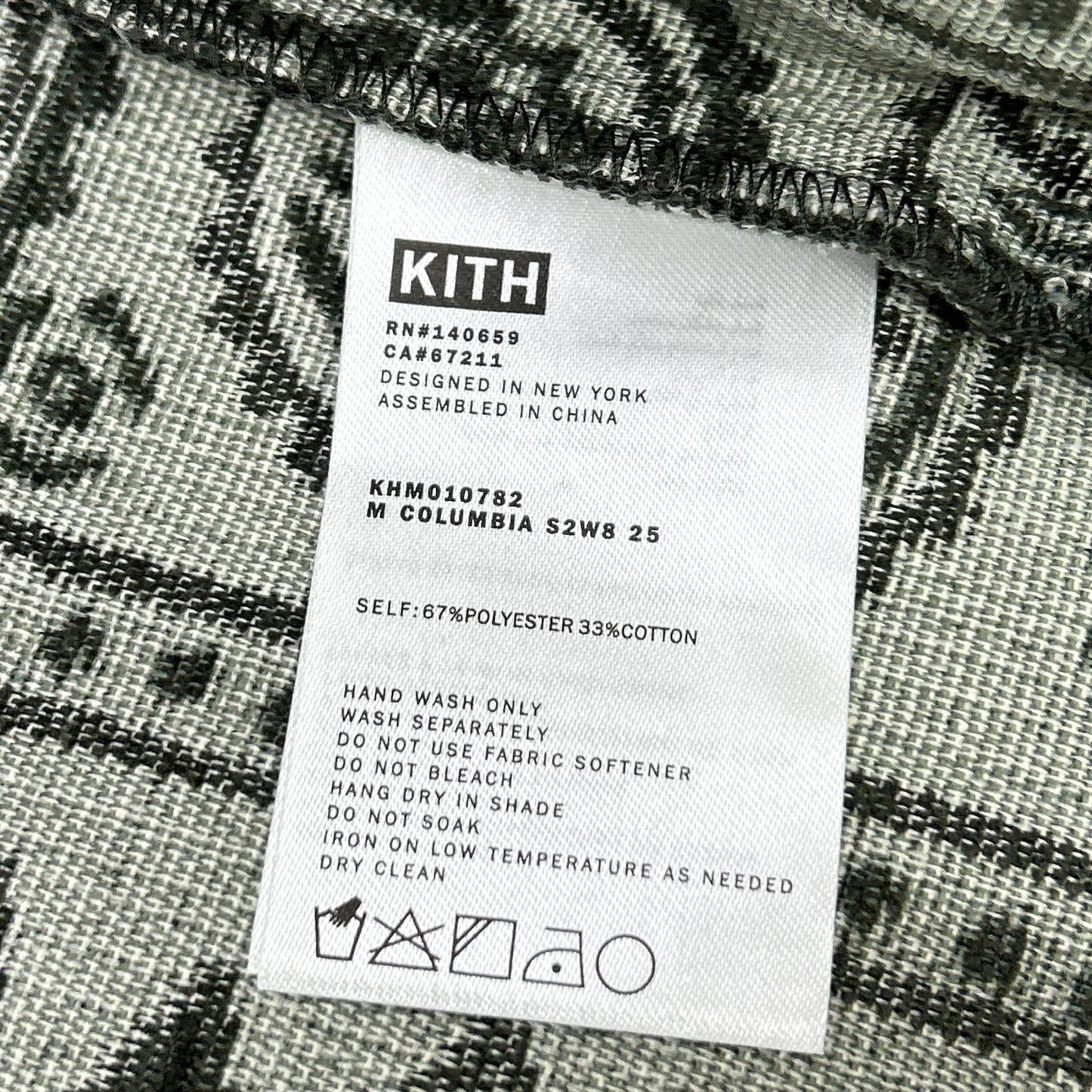KITH キス Columbia×South2 West8 カーキ Tapester コーチジャケット ジャケット
