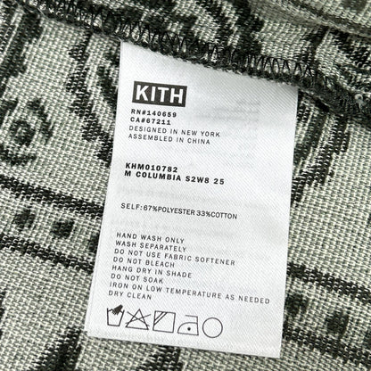 KITH キス Columbia×South2 West8 カーキ Tapester コーチジャケット ジャケット