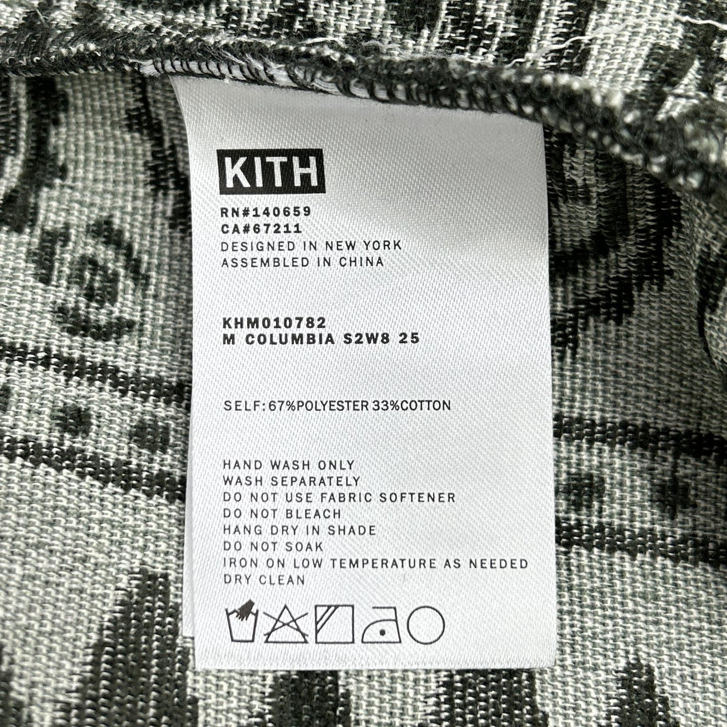 KITH キス Columbia×South2 West8 カーキ Tapester コーチジャケット ジャケット