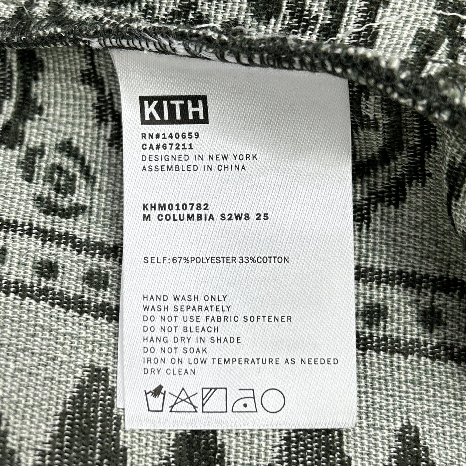 KITH キス Columbia×South2 West8 カーキ Tapester コーチジャケット ジャケット