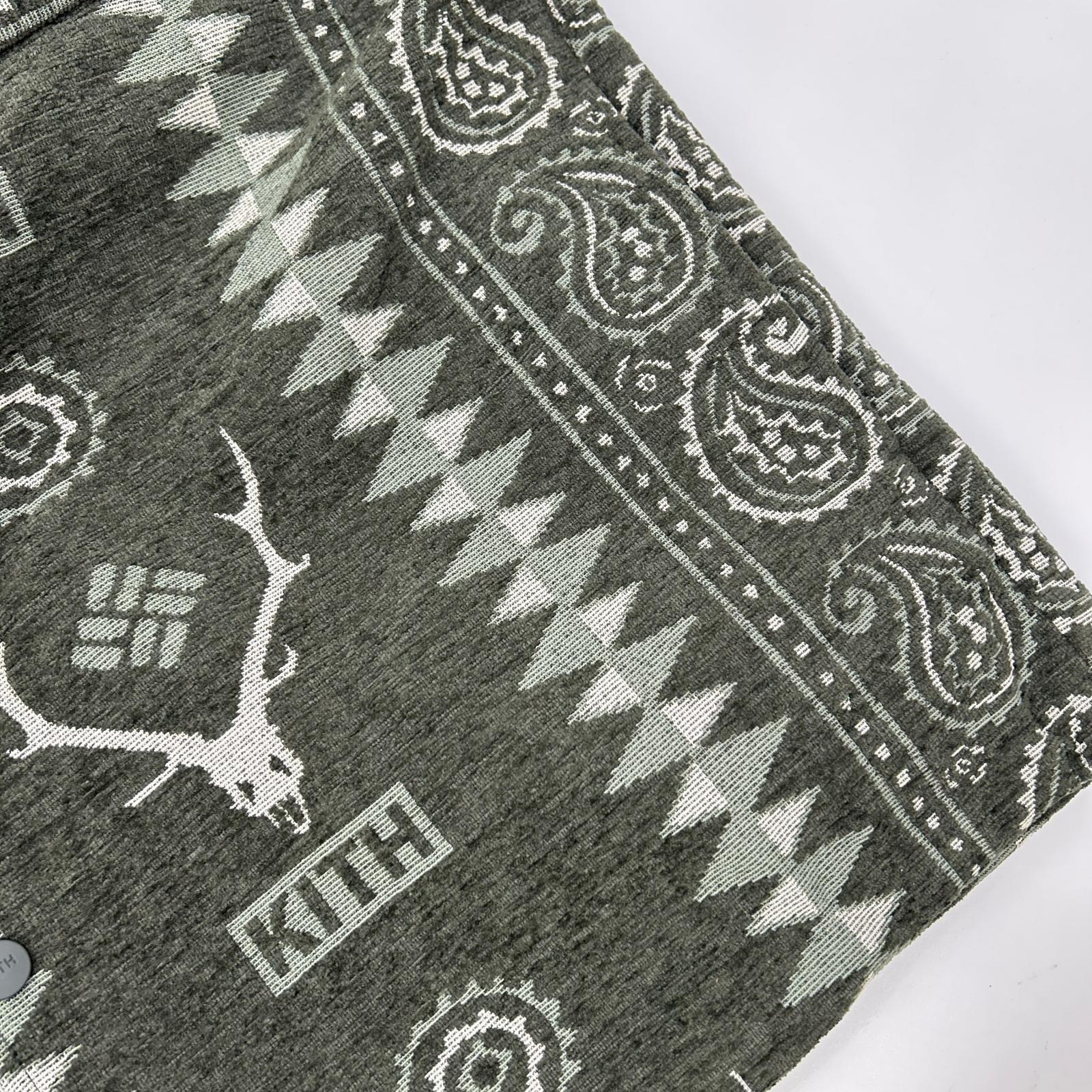 KITH キス Columbia×South2 West8 カーキ Tapester コーチジャケット ジャケット