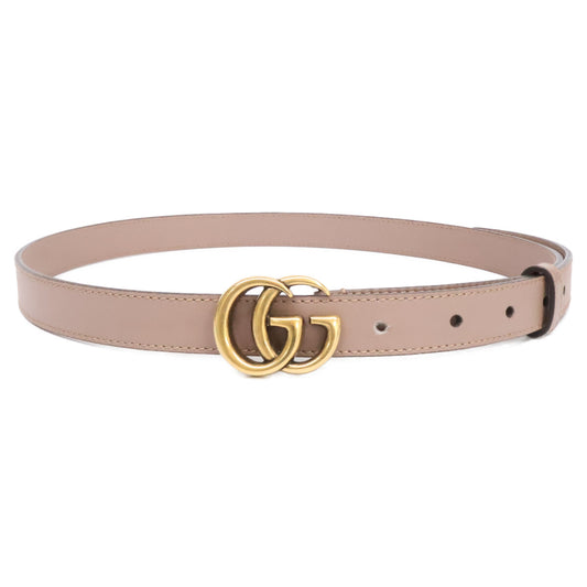 GUCCI グッチ 【美品】409417 AP00T ダブルG スリム ベルト